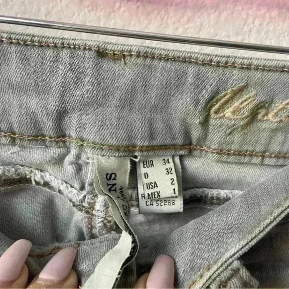 MANGO Skinny Jeans- Gray Wash Size 2 - Picture 7 of 9